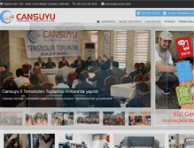 Tablet Screenshot of cansuyu.org.tr